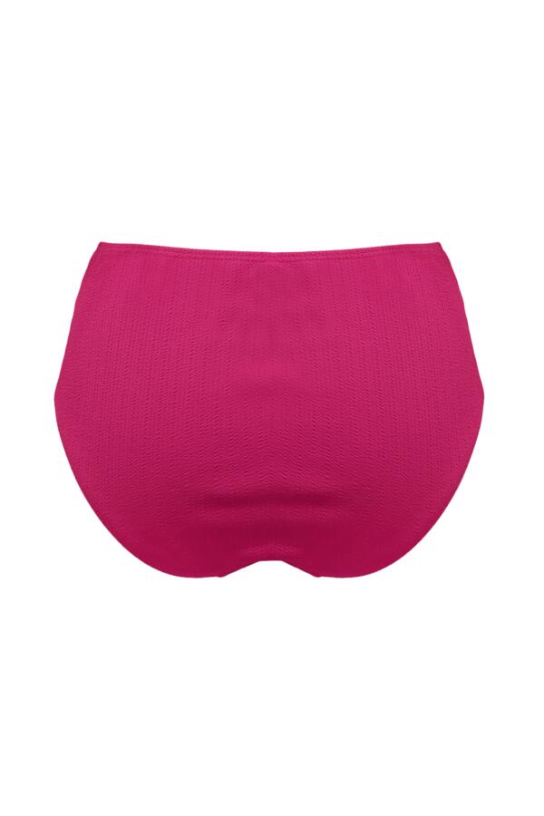 Cali Ribbed Texture High-Waist Belted Control Brief