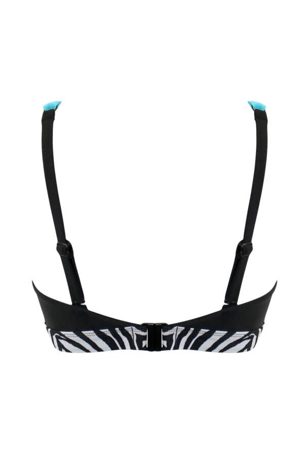 Palm Springs Colour Block Non-Wired Bikini Top