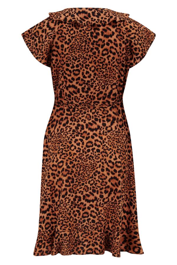 Frill Wrap Beach Dress