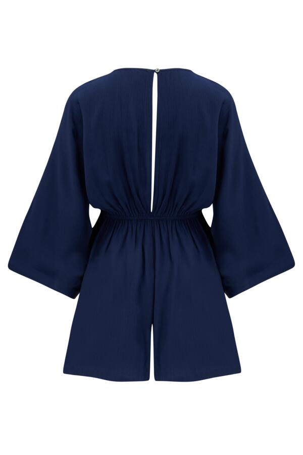 Crinkle O Ring Beach Playsuit