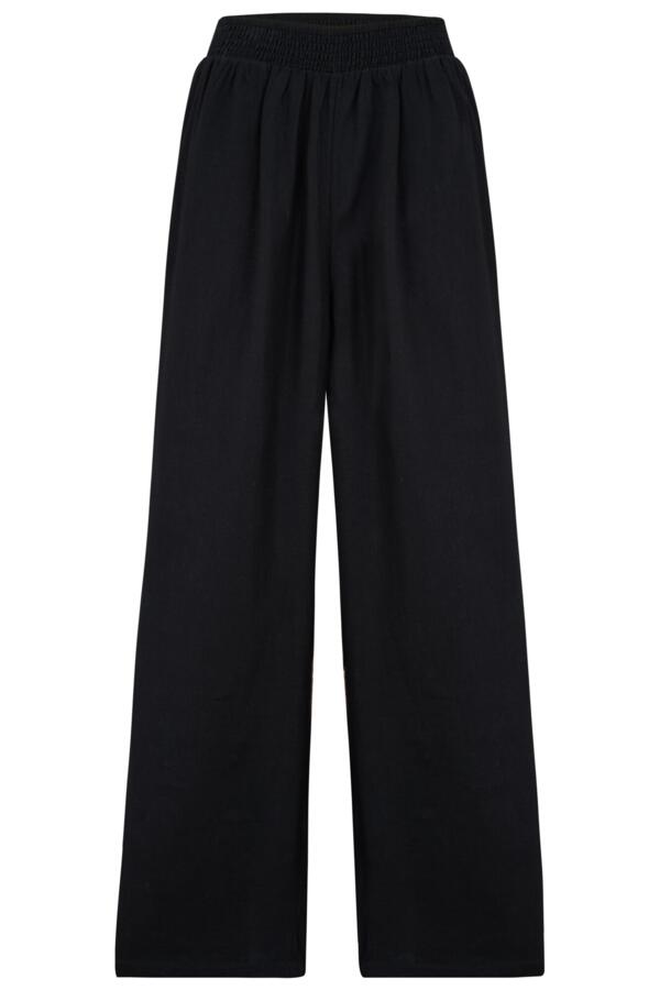 Quinn Shirred Waist Linen Blend Co-Ord Trouser