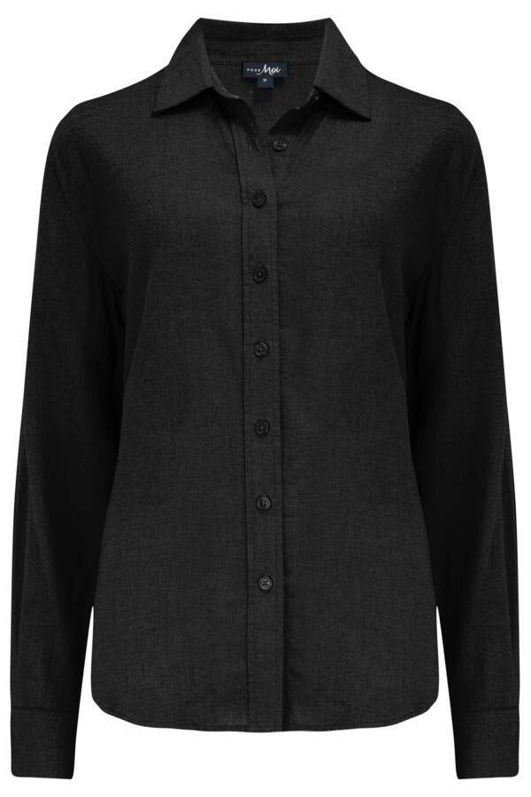 Wren Button Through Linen Blend Long Sleeve Co-Ord Shirt