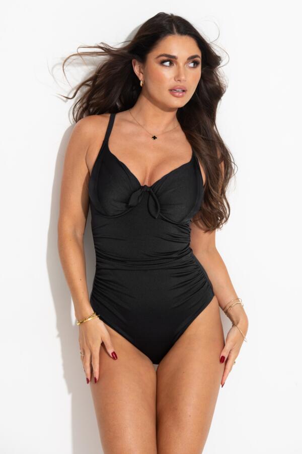 St Kitts Underwired Non-Padded Side Support Swimsuit