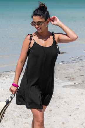 Swing Beach Dress - Black