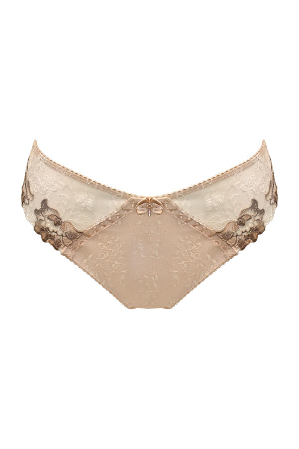 Sofia Embroidered Lace Bikini Brief
