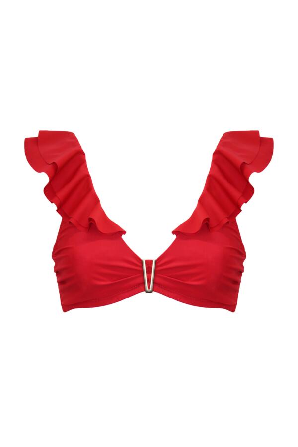 Andalucia Frill Underwired Non-Padded Bikini Top