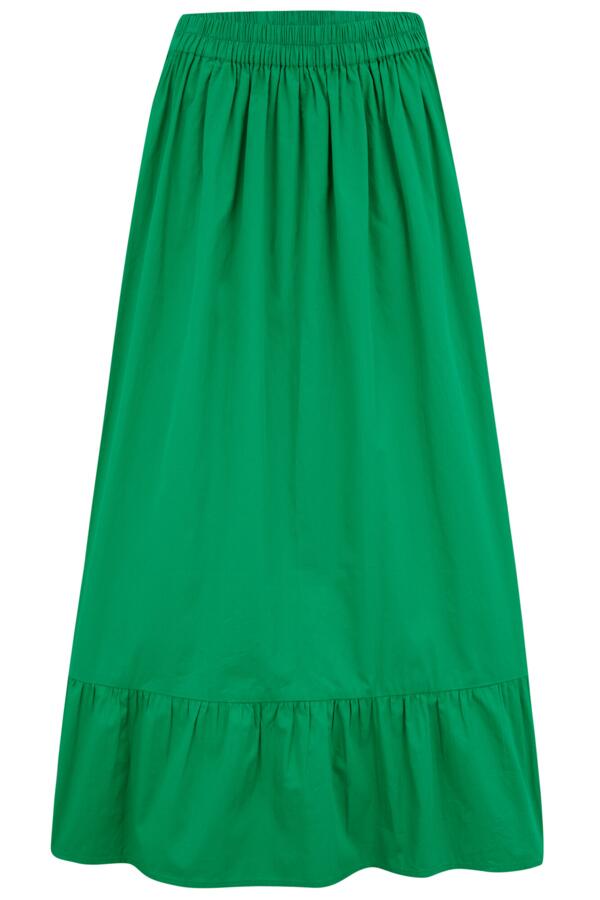 Susan Cotton Poplin Tiered Hem Midaxi Co-Ord Skirt
