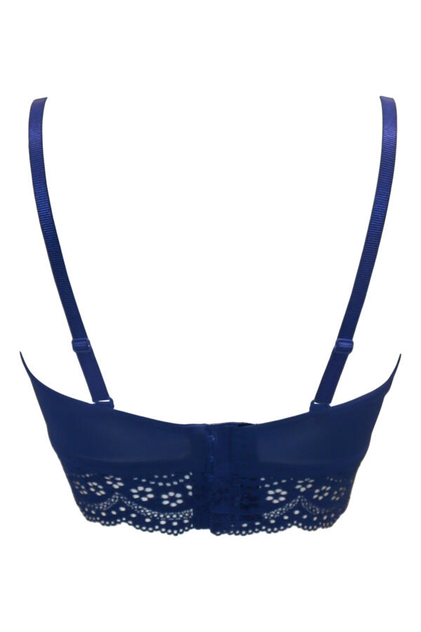 Swoon Broderie Strapless Longline Bra