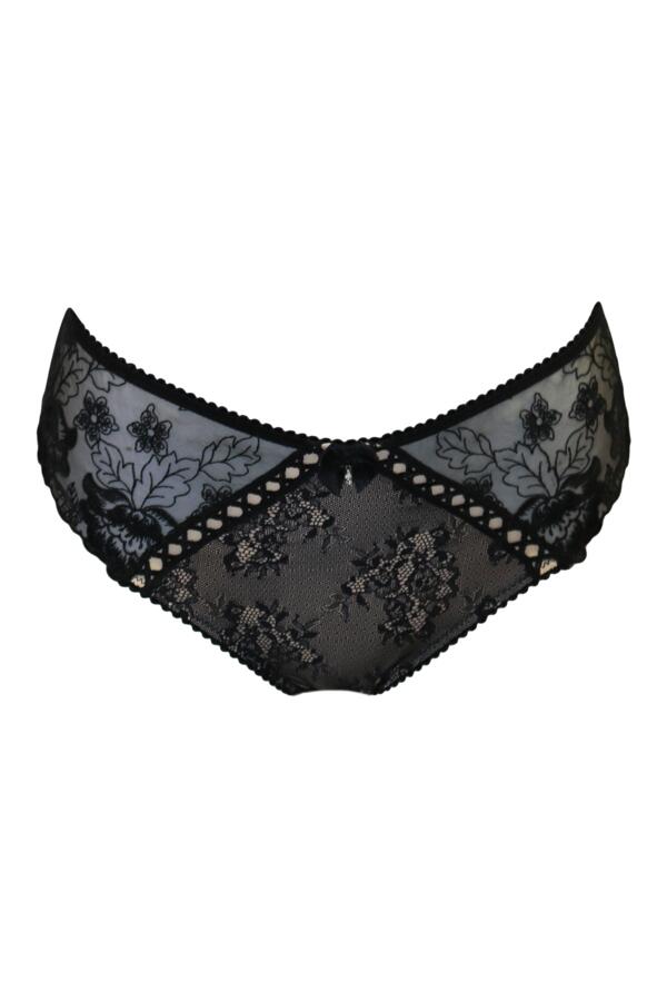 Sofia Embroidered Lace Bikini Brief