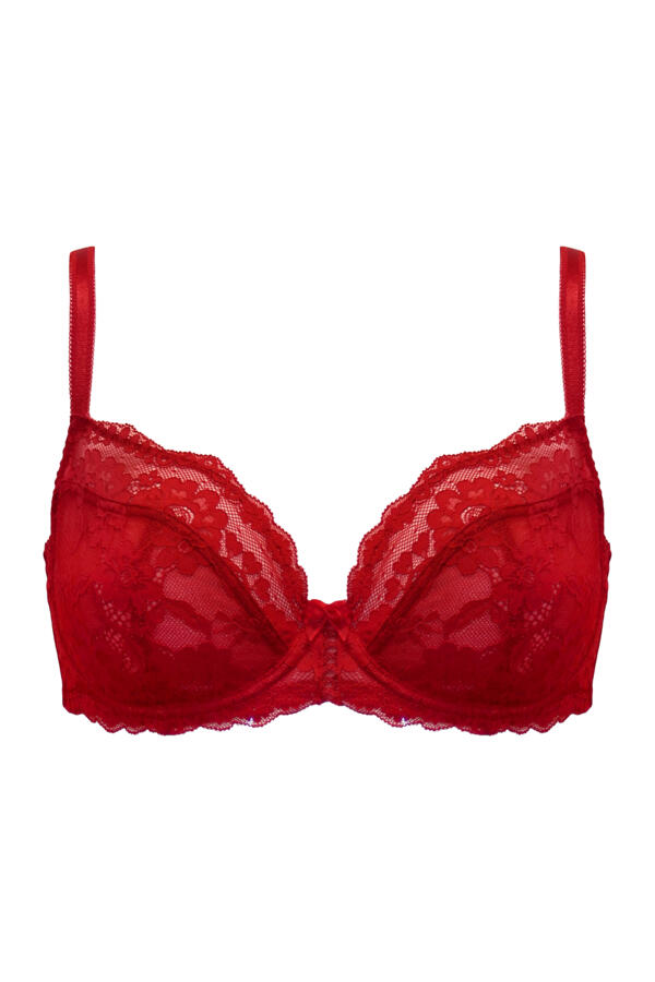 Fleur Non-Padded Underwired Balconette Bra B-J