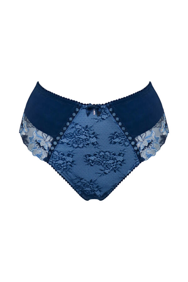Sofia Lace Embroidered Deep Brief
