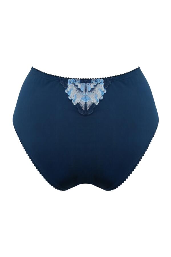 Sofia Lace Embroidered Deep Brief
