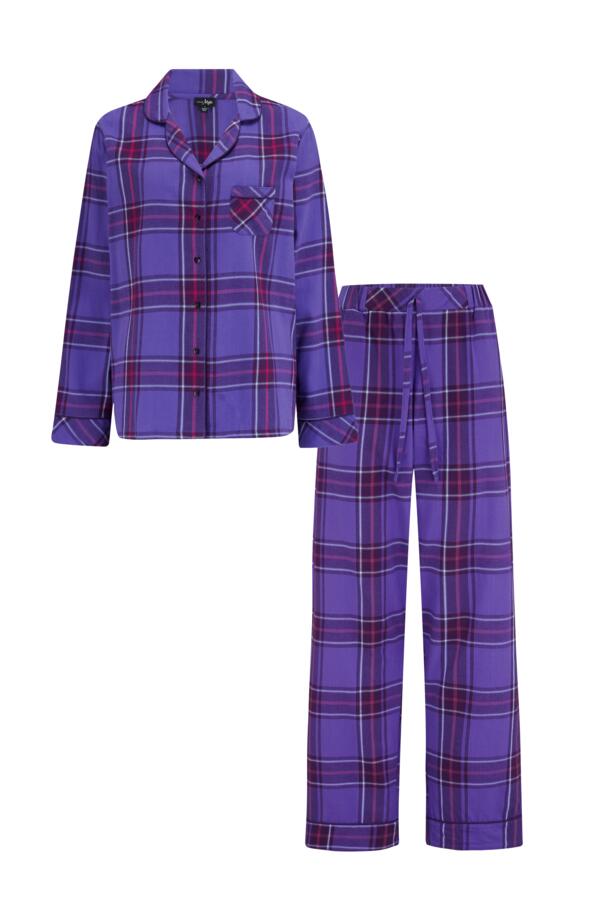 Cosy Check Brushed Cotton Pyjama Gift Set