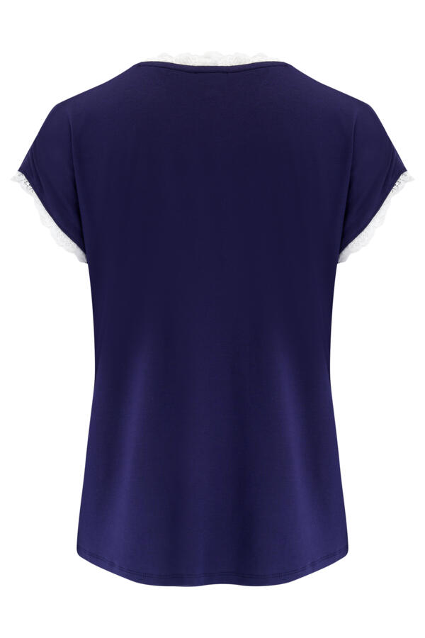 Sofa Loves Lace T-Shirt and Trouser Pyjama Set