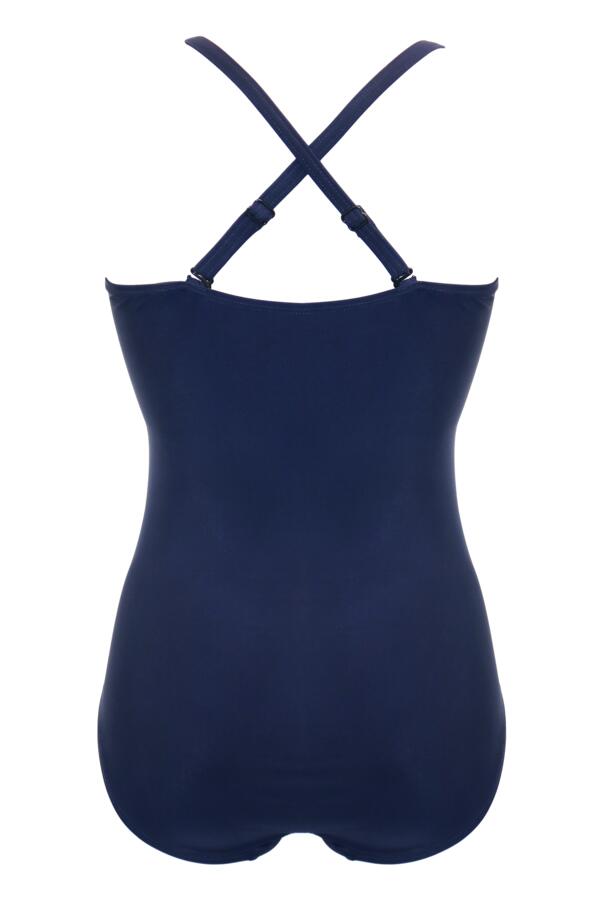 Santa Monica Strapless Tummy Control Swimsuit