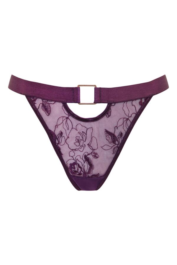India Embroidery Thong