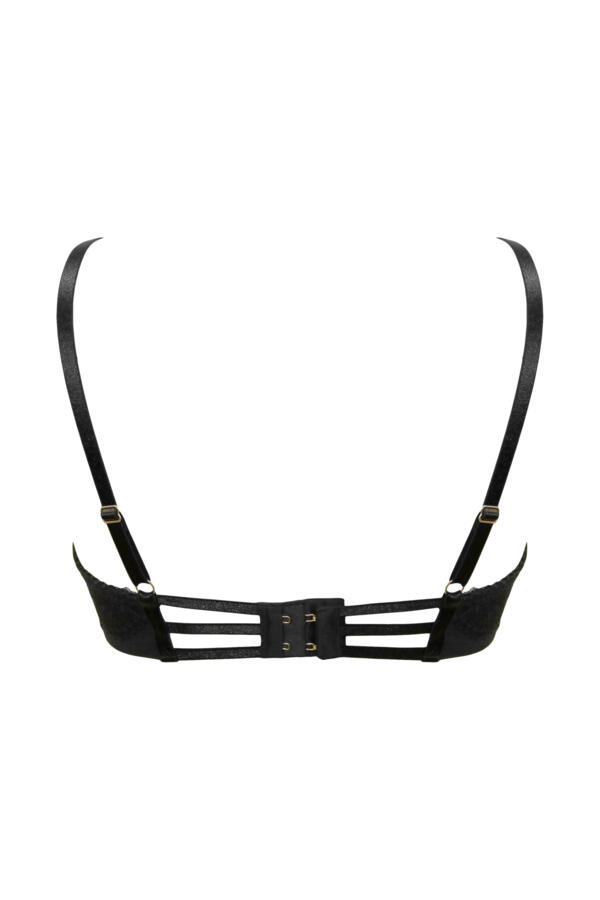 India Demilicious Linear Lace Demi Padded Bra