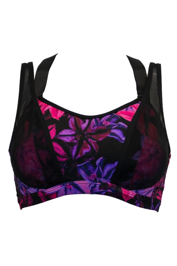 Energy Infinite Double Strap Lightly Padded Convertible Sports Bra