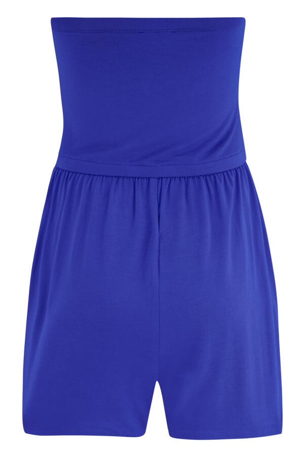 Strapless Jersey Beach Playsuit