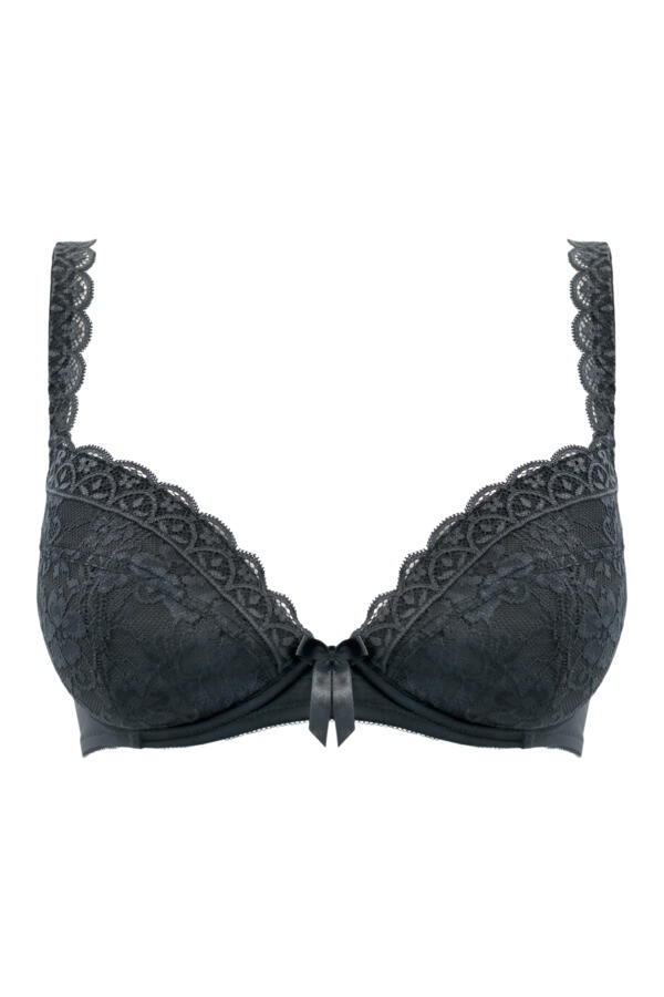 Rebel Padded Plunge Bra