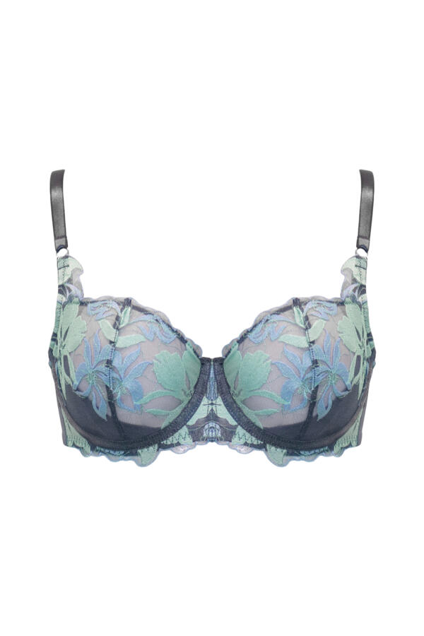 Roxanne Embroidered Non-Padded Underwired Bra B-G