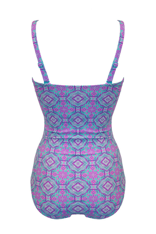 Santa Monica Strapless Tummy Control Swimsuit