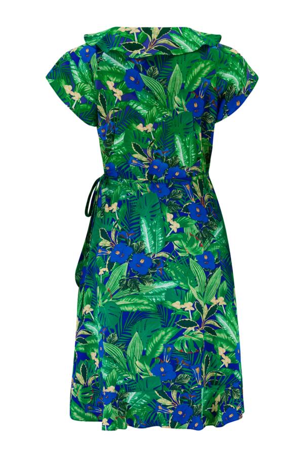 Frill Wrap Beach Dress