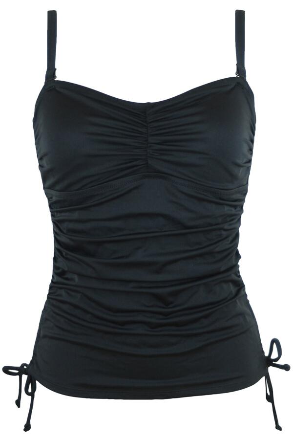 Space Strapless Bandeau Tankini Top