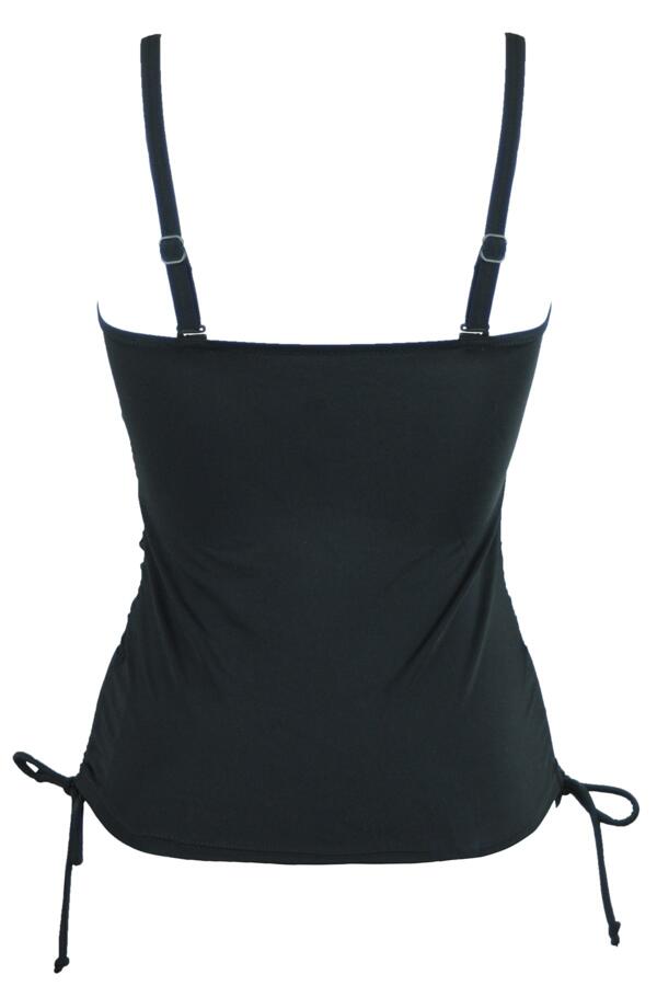 Space Strapless Bandeau Tankini Top