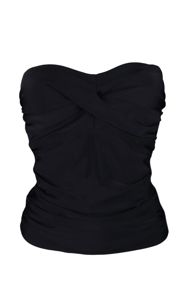 Santa Monica Non Wired Strapless Bandeau Tankini Top 