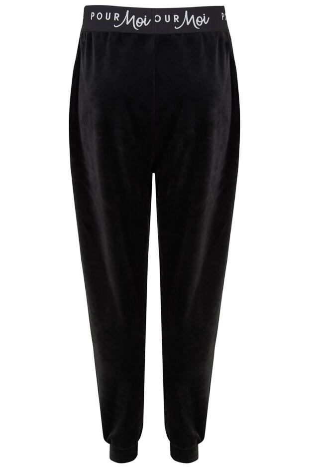 Logo Super Soft Velour Jogger
