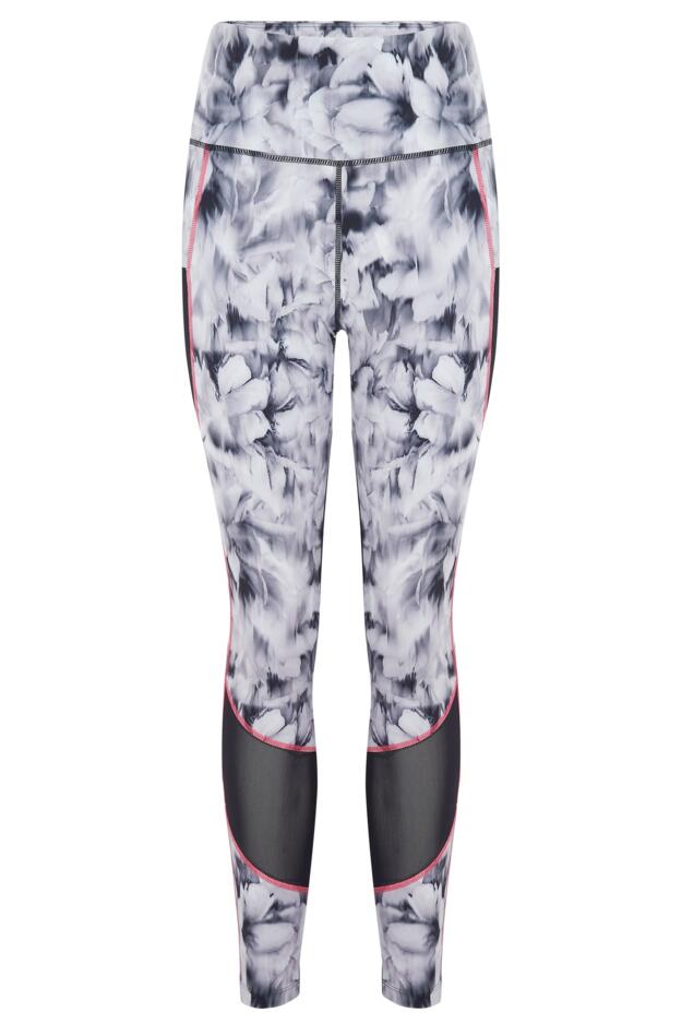 Energy Printed Mesh Panel Legging