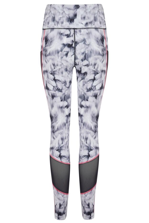 Energy Printed Mesh Panel Legging