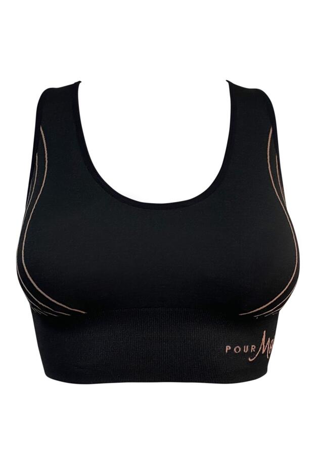 Energy Seamless Logo Yoga Crop Top