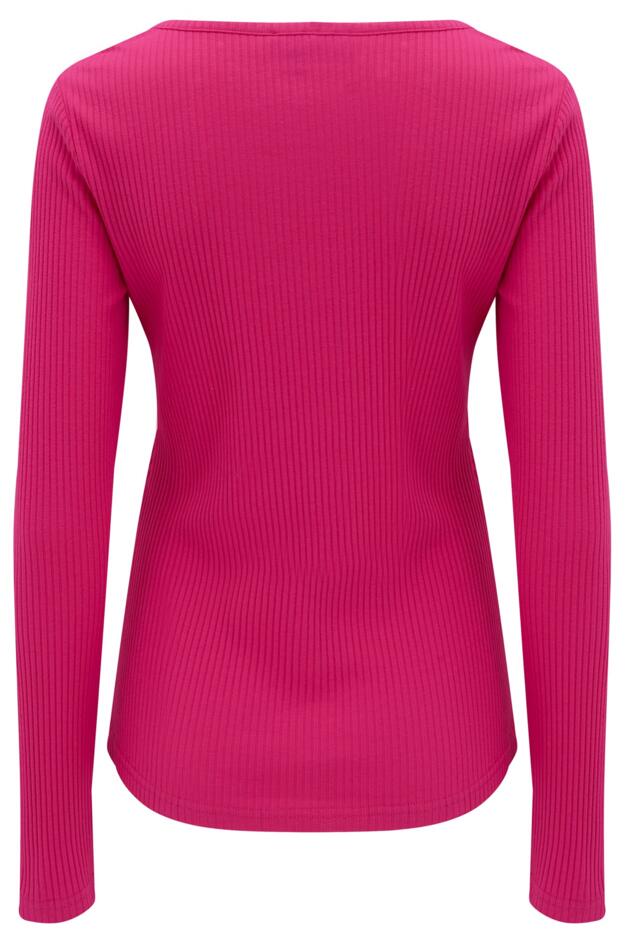 Rib Jersey Long Sleeve Top 