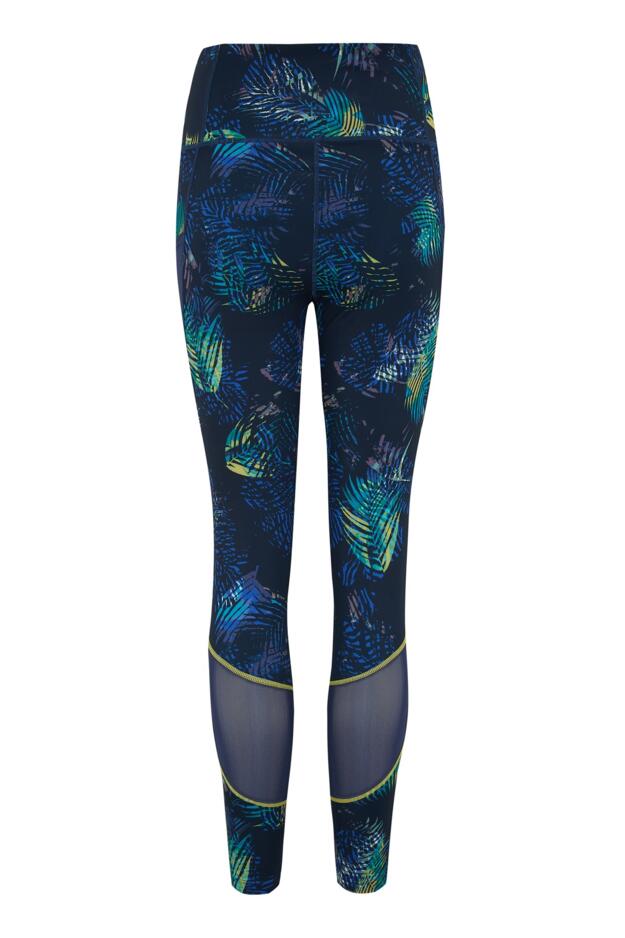 Energy Printed Mesh Panel Legging
