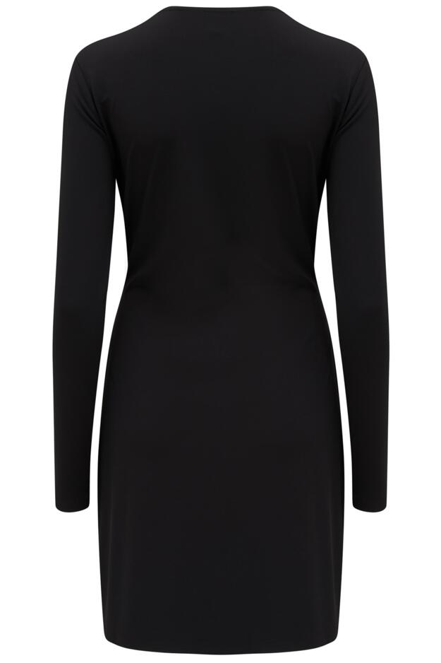 Bryony Fuller Bust Slinky Jersey Wrap Mini Dress 