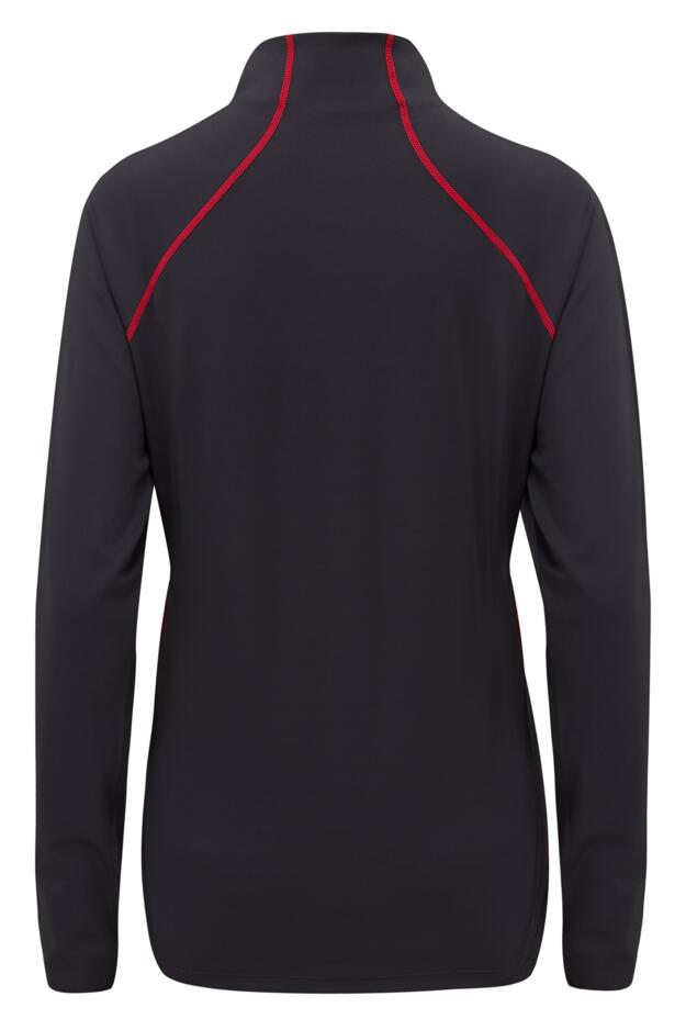 Energy Long Sleeved Half Zip Printed Running Top 