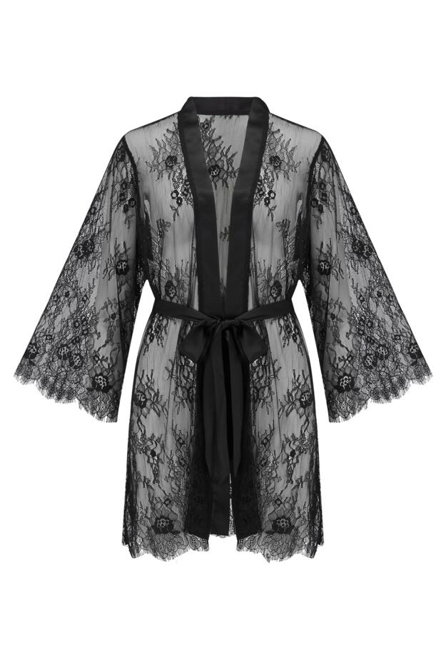 For Your Eyes Only Lace Dressing Gown