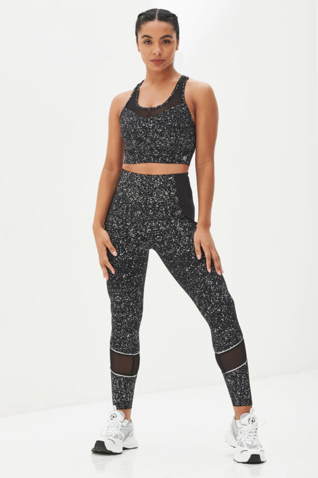 Energy React Mesh Insert Crop Top 