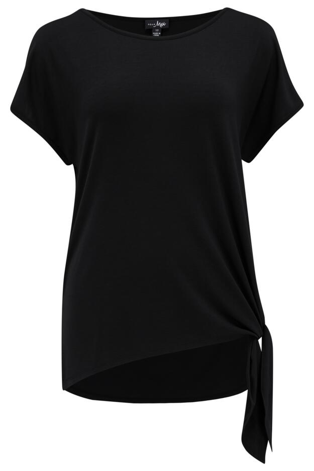 Energy Tie Side Short Sleeve Yoga Top 