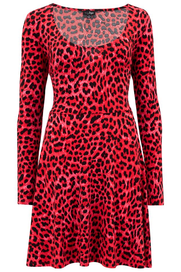 Bailey Fuller Bust Slinky Jersey Skater Dress