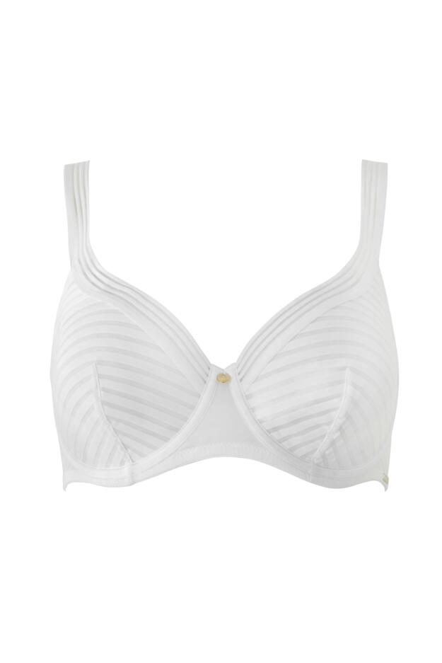 India Stripe Plunge Underwired Bra 