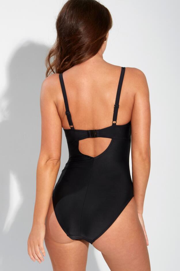 Contour Piping Underwired Non Padded Swimsuit