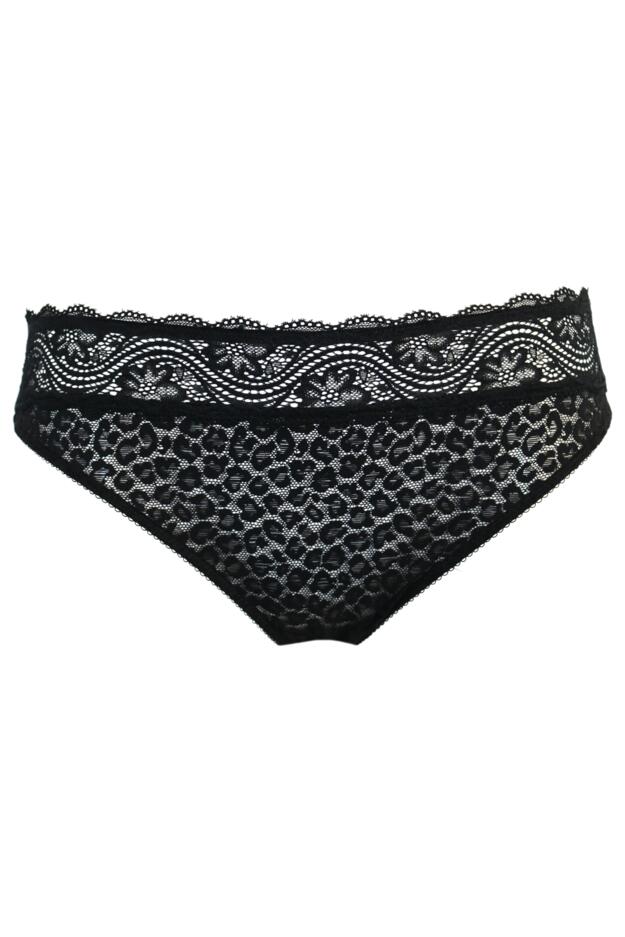Leopard Lace Bikini Brief 