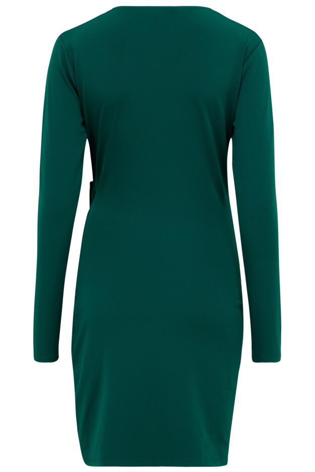 Bryony Fuller Bust Slinky Jersey Wrap Mini Dress 