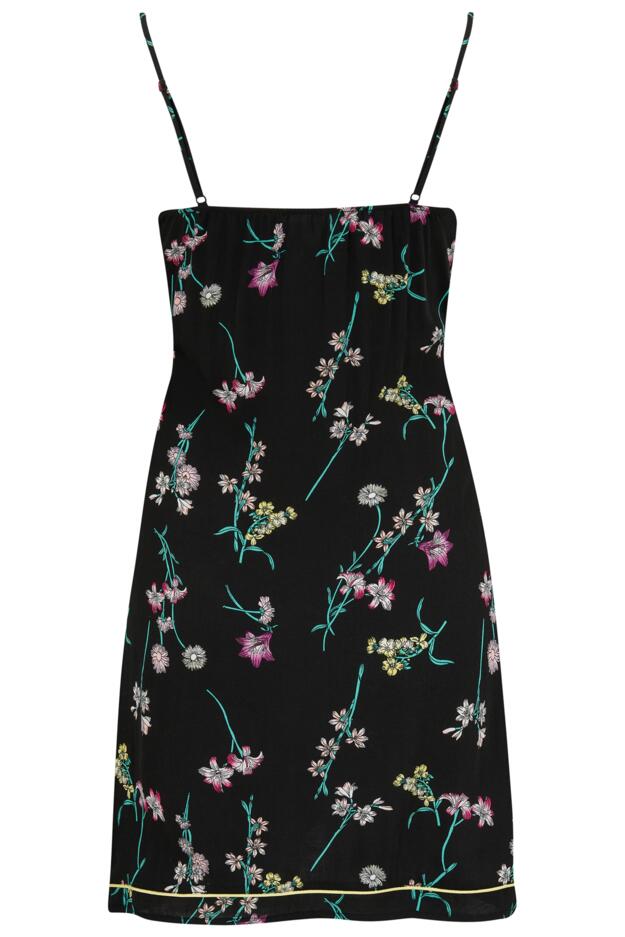 Luxe Woven Contrast Trim Chemise