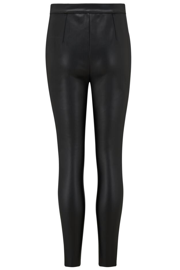 Elise Stretch Faux Leather Skinny Trouser
