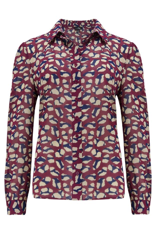 Natalya Fuller Bust Chiffon Shirt 