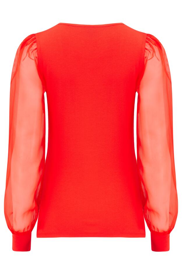 Rae Chiffon Sleeve Jersey Top